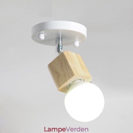 Enkelt mini spotlight moderne hvidt loftslys (enkelt lys) Enkelt mini spotlight moderne hvidt loftslys (enkelt lys)