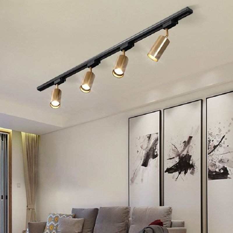 Moderne Simple Spotlight Aluminium Loftskinne Lys