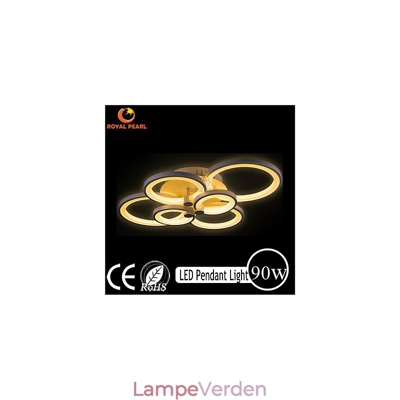 Elegant Design akryl pendelloftslampe