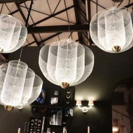Nordic Grid Designer kreativ og unik form kunst dekorativ pendel