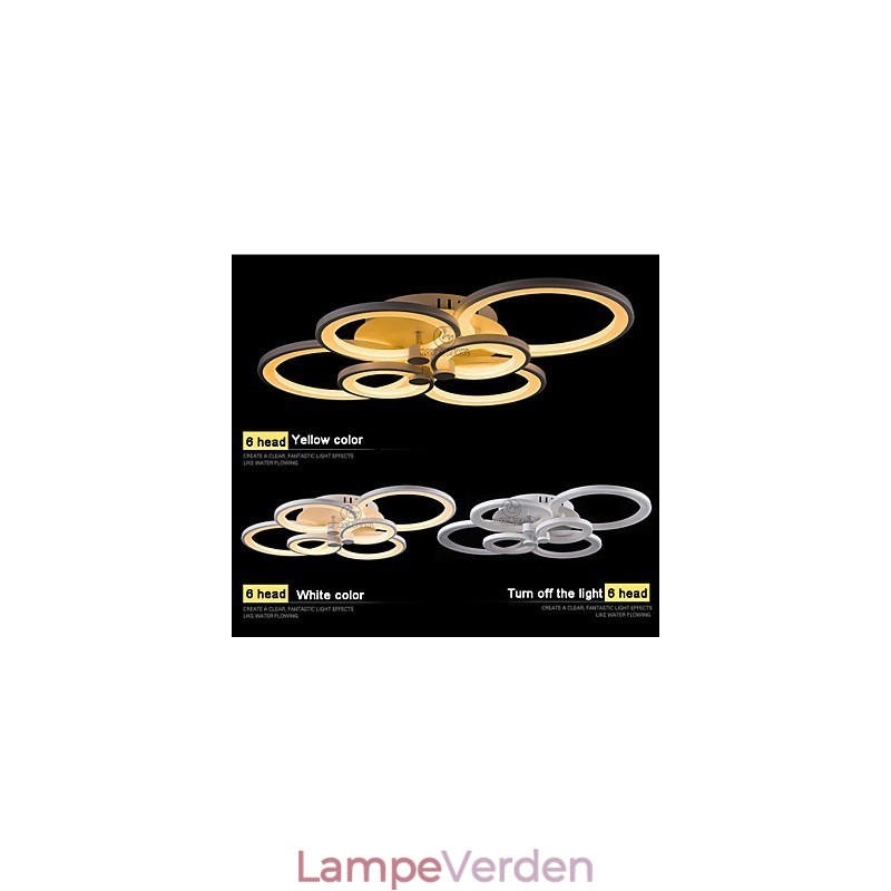 Elegant Design akryl pendelloftslampe