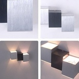 Mini Style Flush Mount væglamper Modern Contemporary Metal