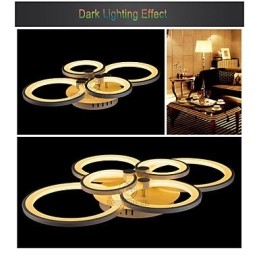 Elegant Design akryl pendelloftslampe