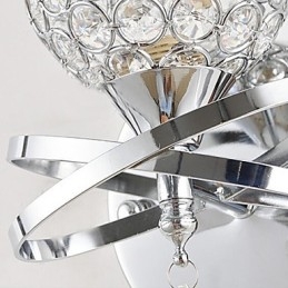 Krystal væglamper Moderne moderne metal