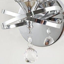 Krystal væglamper Moderne moderne metal