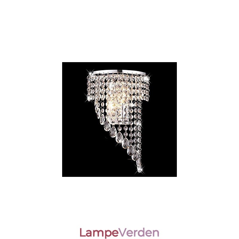 Crystal Flush Mount væglamper Modern Contemporary Metal