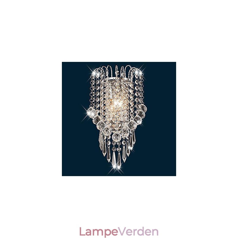 Krystal Flush Mount væglamper Modern Contemporary Metal