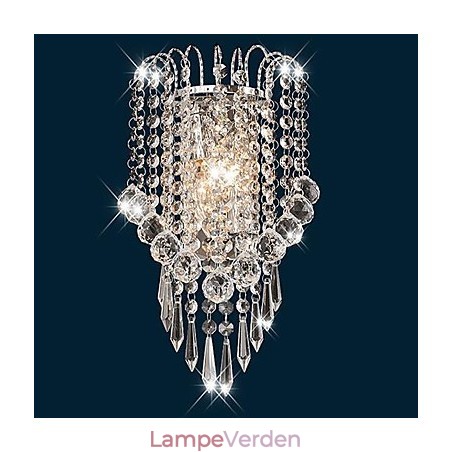 Krystal Flush Mount væglamper Modern Contemporary Metal Krystal Flush Mount væglamper Modern Contemporary Metal