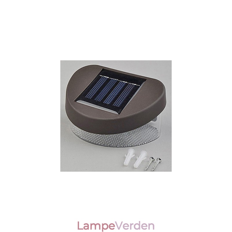 Hvidt lys Solar Light Path Væg Landskab Mount Have Hegn Light