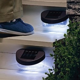 Hvidt lys Solar Light Path Væg Landskab Mount Have Hegn Light