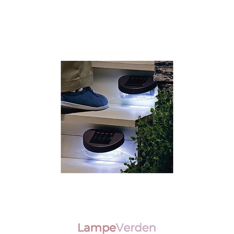 Hvidt lys Solar Light Path Væg Landskab Mount Have Hegn Light