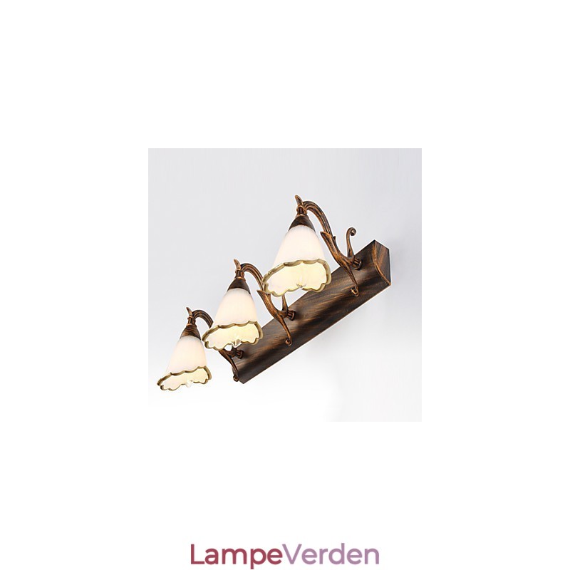 Væglamper Badeværelsesbelysning Læsevæglamper Ministil Rustik Lodge Metal