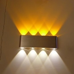 Multi T Farvetemperaturlampe Creative Bar Model Væglampetter Metal 85 265V