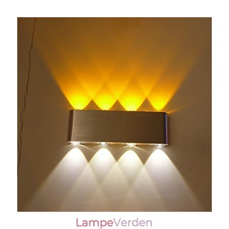 Multi T Farvetemperaturlampe Creative Bar Model Væglampetter Metal 85 265V