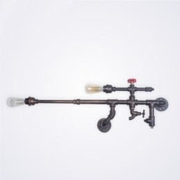 Vintage industriel væglampe Badeværelse Køkken Spisestue Pipe Edison Light Luksus Spisestue Bar Sconces Lamparas FJ DB2 014A0