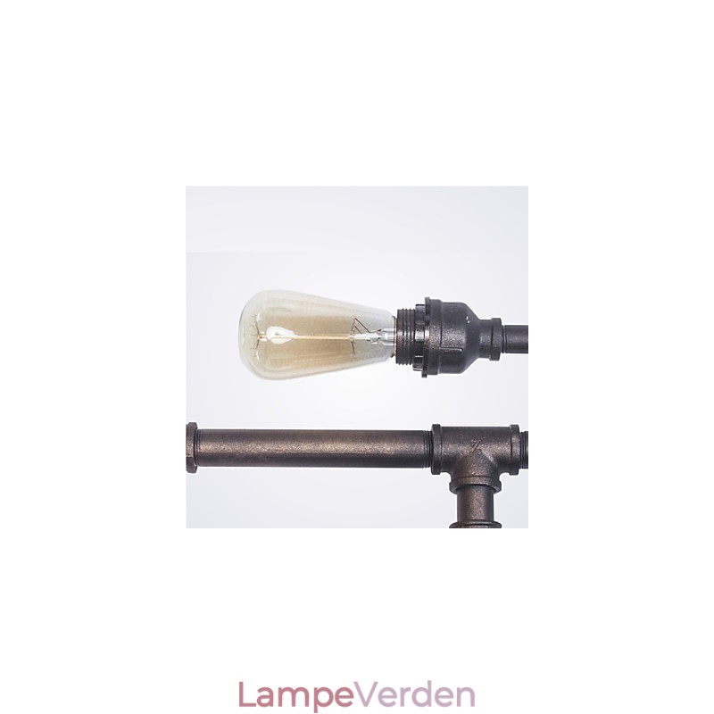 Vintage industriel væglampe Badeværelse Køkken Spisestue Pipe Edison Light Luksus Spisestue Bar Sconces Lamparas FJ DB2 014A0