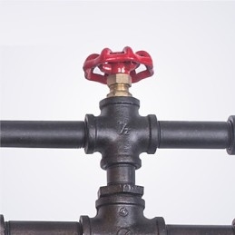 Vintage industriel væglampe Badeværelse Køkken Spisestue Pipe Edison Light Luksus Spisestue Bar Sconces Lamparas FJ DB2 014A0