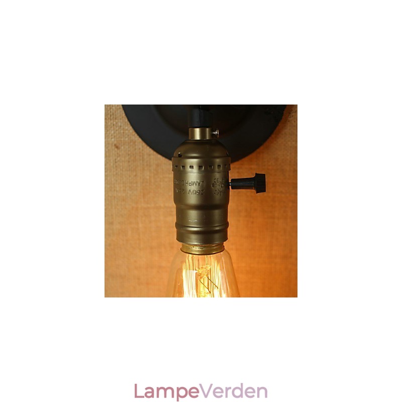 Edison Light Bulb Aisle Retro Minimalistisk Bedside Aisle Cafe Terrace Channel Mini Wall Sconce