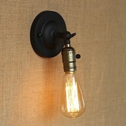 Edison Light Bulb Aisle Retro Minimalistisk Bedside Aisle Cafe Terrace Channel Mini Wall Sconce