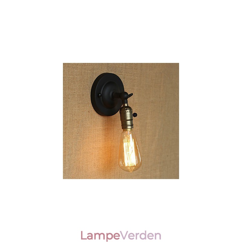 Edison Light Bulb Aisle Retro Minimalistisk Bedside Aisle Cafe Terrace Channel Mini Wall Sconce
