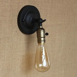 Edison Light Bulb Aisle Retro Minimalistisk Bedside Aisle Cafe Terrace Channel Mini Wall Sconce