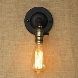 Edison Light Bulb Aisle Retro Minimalistisk Bedside Aisle Cafe Terrace Channel Mini Wall Sconce