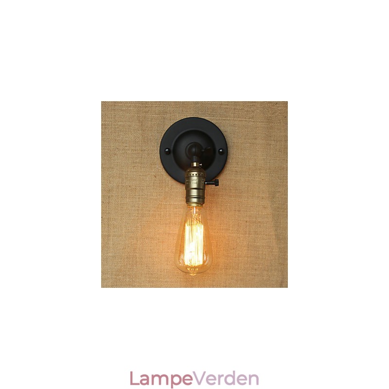 Edison Light Bulb Aisle Retro Minimalistisk Bedside Aisle Cafe Terrace Channel Mini Wall Sconce