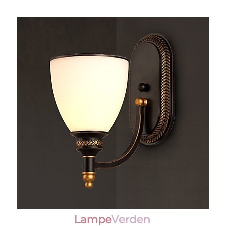 Nordic Country Glas Væglampe Lys