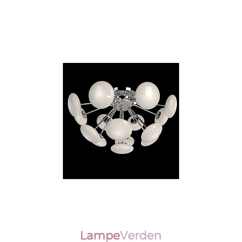 ModernYestaurant Lampe Enkel cirkulær glas kunst pendel europæisk stil