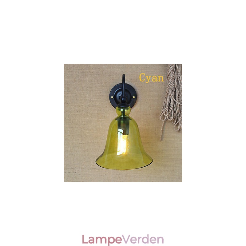 Amerikansk Landdistrikter Pastoral Minimalistisk Stue Gang Dekoreret Glasvæg Sconce