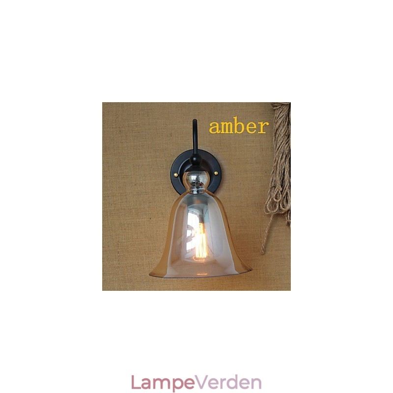 Amerikansk Landdistrikter Pastoral Minimalistisk Stue Gang Dekoreret Glasvæg Sconce
