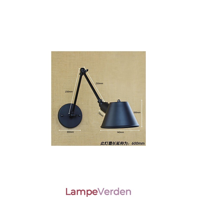 Industriel luft Kreativ personlighed Langarm Bar Cafe Simpelthen dekoreret dekorativ væglampe