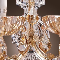 Elegant krystal væglampe med 2 lys