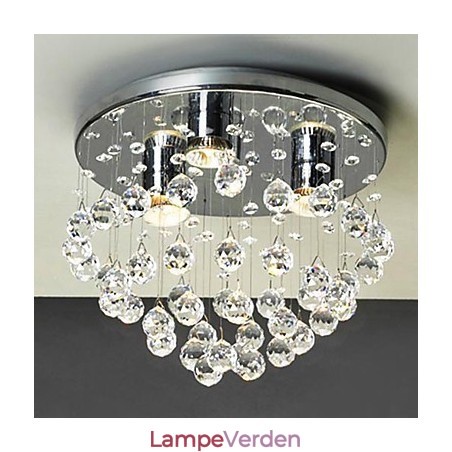 Moderne moderne krystal mini stil galvaniseret flush Mount Moderne moderne krystal mini stil galvaniseret flush Mount
