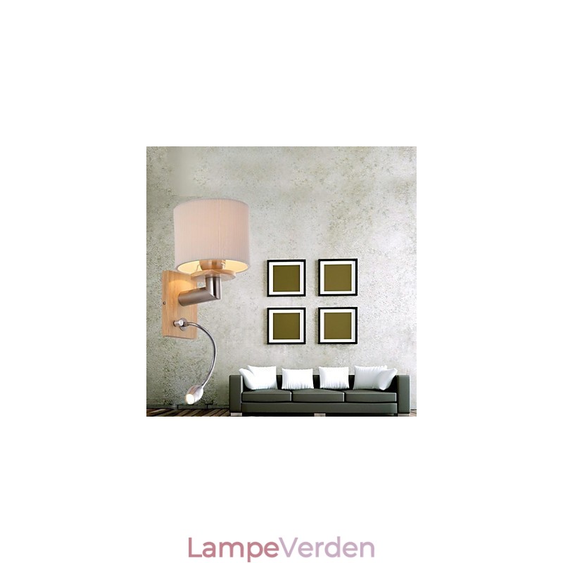 Væglampe One Light med læselys