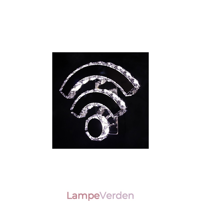 WIFI Krystal Væglamper Krystal Moderne Moderne Seng Living Hotel Metal
