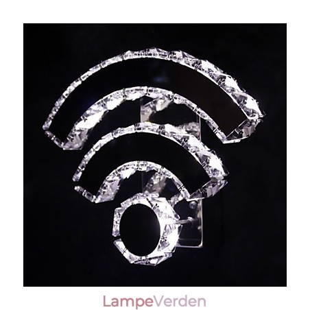 WIFI Krystal Væglamper Krystal Moderne Moderne Seng Living Hotel Metal WIFI Krystal Væglamper Krystal Moderne Moderne Seng Living Hotel Metal