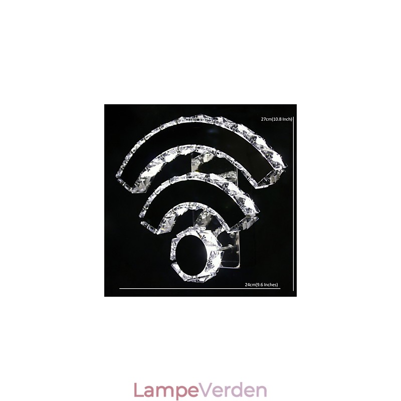 WIFI Krystal Væglamper Krystal Moderne Moderne Seng Living Hotel Metal