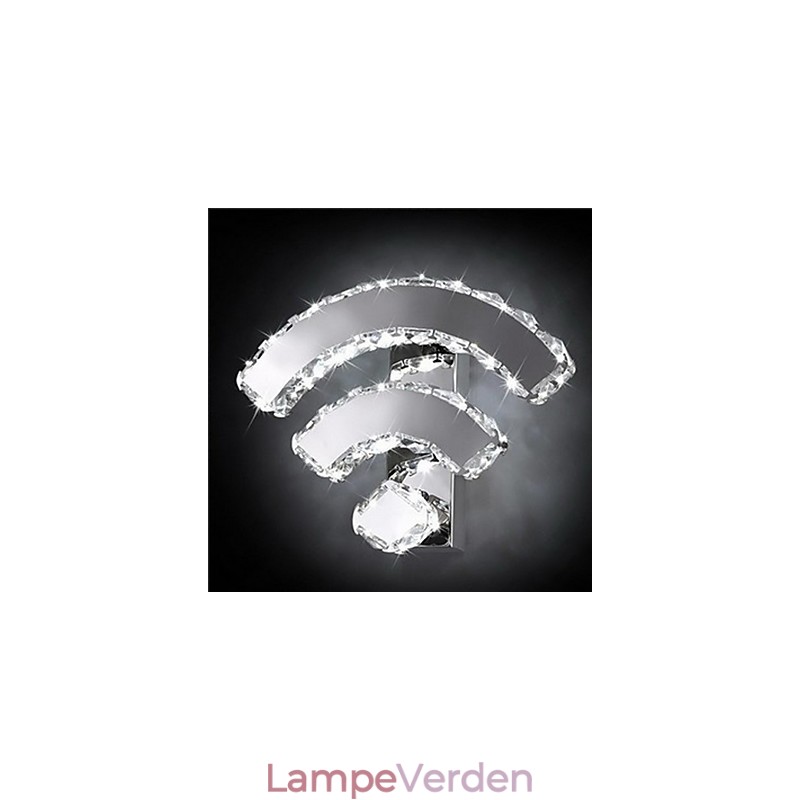 WIFI Krystal Væglamper Krystal Moderne Moderne Seng Living Hotel Metal