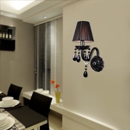 Krystal stearinlys væglamper Moderne moderne glas