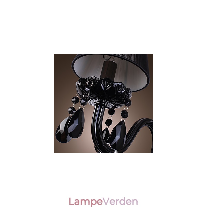 Krystal stearinlys væglamper Moderne moderne glas