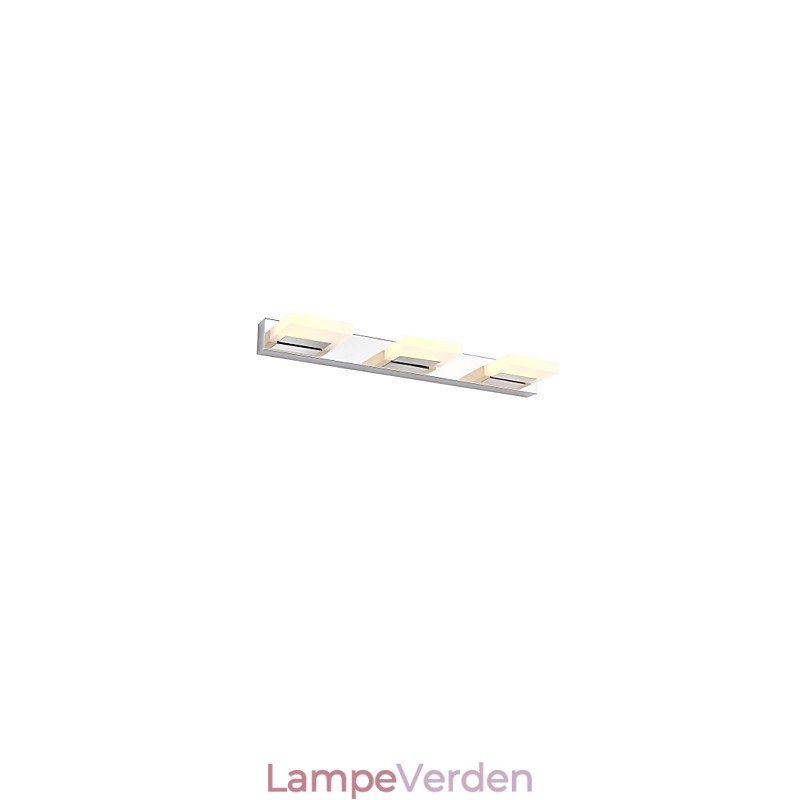 Spejllampe Rustfrit Stål Og Akryl