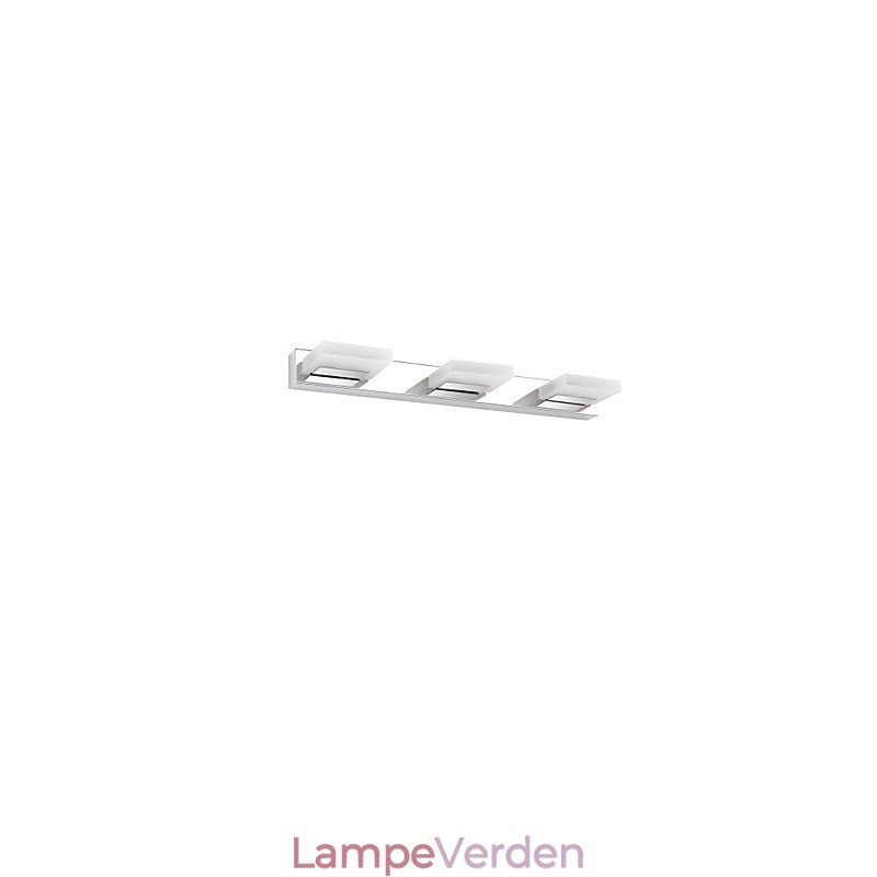 Spejllampe Rustfrit Stål Og Akryl