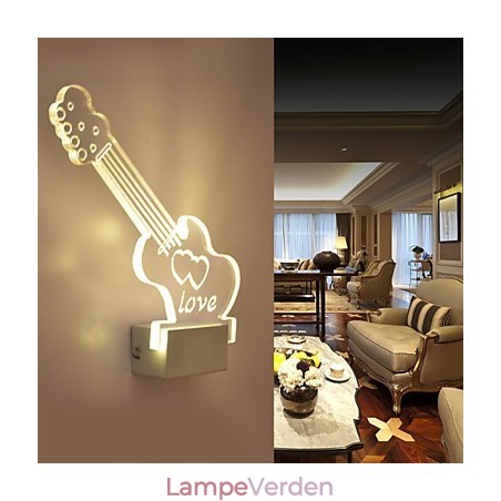 Akryl Væglampe PVC Lampe Lys Moderne Moderne Metal Akryl Væglampe PVC Lampe Lys Moderne Moderne Metal