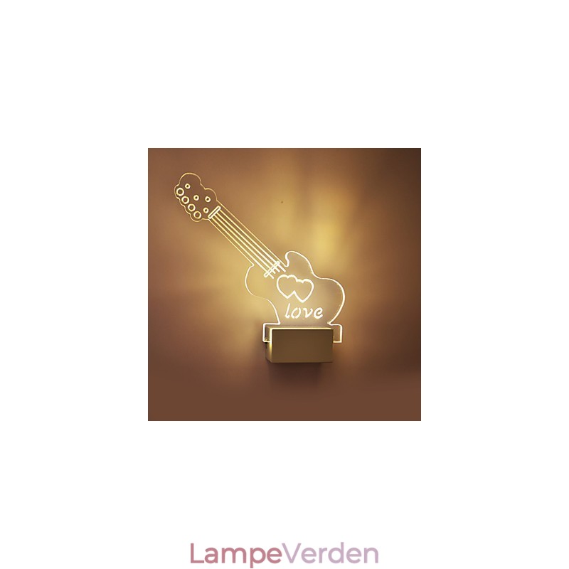 Akryl Væglampe PVC Lampe Lys Moderne Moderne Metal