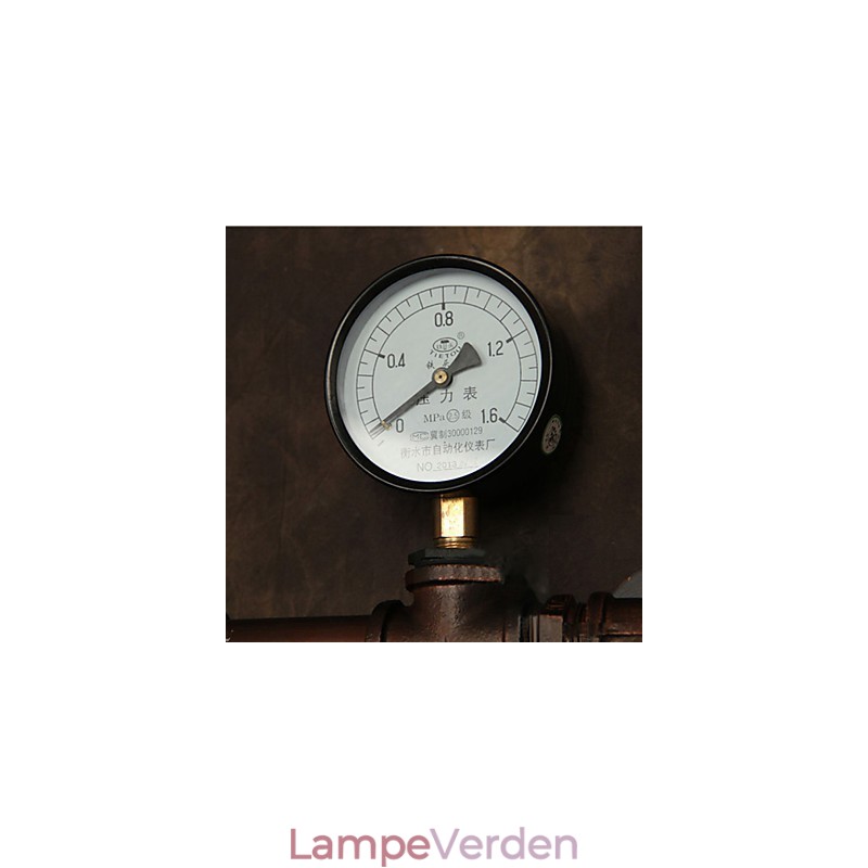 Væglampe Væglamper 6 lys Bronzefinish Industriel stil Rustik Lodge Metal