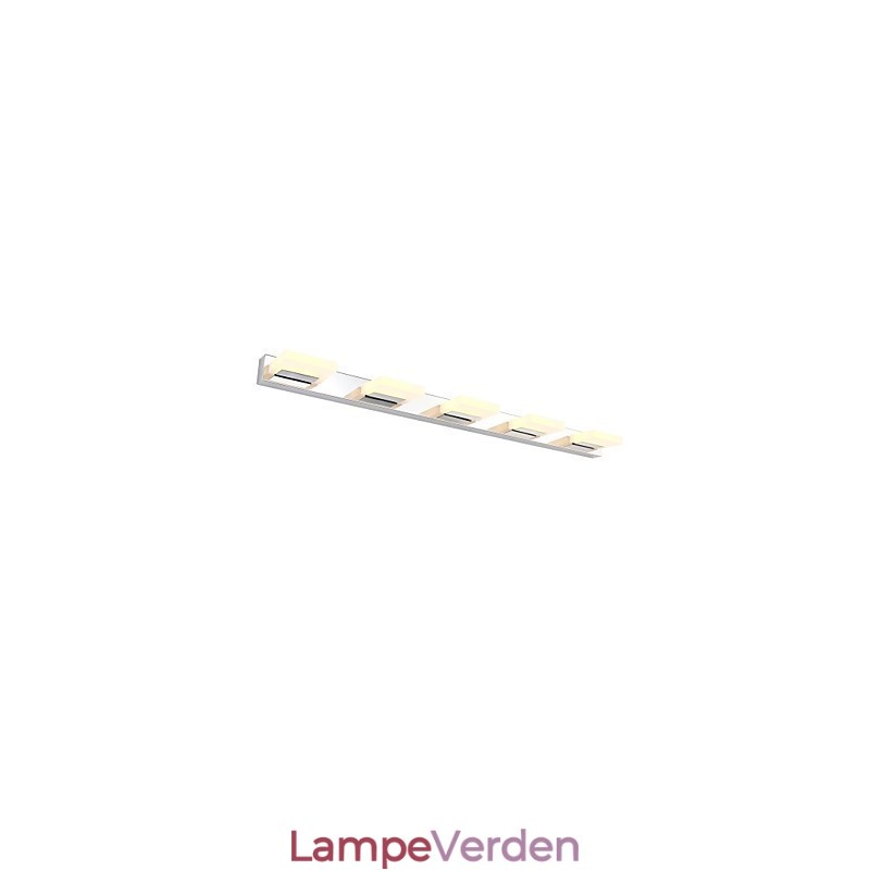 Spejllampe Rustfrit Stål Og Akryl