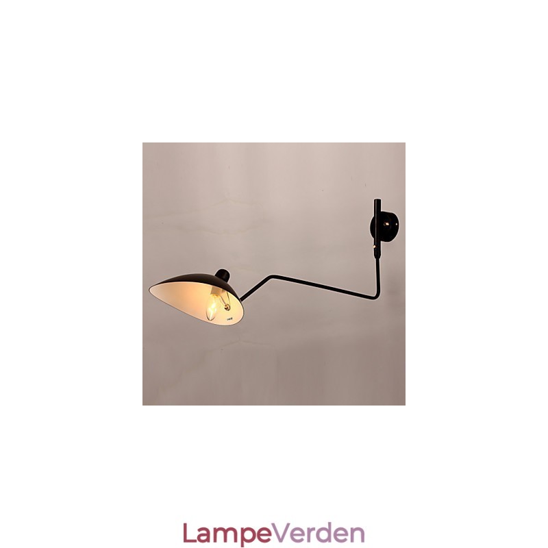 Loft Amercian Countryside Freely Wall Lights Vintage Sengekant Lang Mekanisk Arbejdsstudie Lampe Til Indendørs