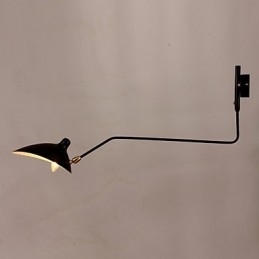 Loft Amercian Countryside Freely Wall Lights Vintage Sengekant Lang Mekanisk Arbejdsstudie Lampe Til Indendørs