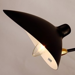Loft Amercian Countryside Freely Wall Lights Vintage Sengekant Lang Mekanisk Arbejdsstudie Lampe Til Indendørs